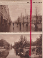 Stadsgezichten Rotterdam - Orig. Knipsel Coupure Tijdschrift Magazine - 1924 - Non Classés