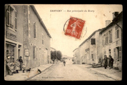 55 - SAMPIGNY - RUE PRINCIPALE  - LIBRAIRIE THIRION EDITEUR  - Andere & Zonder Classificatie