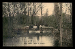 55 - SORCY - CANAL DE DECHARGE - EDITEUR LALLEMAND - Autres & Non Classés