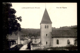 55 - MOULAINVILLE - RUE DE L'EGLISE  - Other & Unclassified