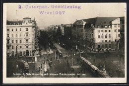 AK Wien, Schottenring Mit Wiener Bankverein  - Other & Unclassified
