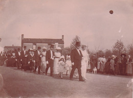 VILLEDIEU LA BLOUERE 1913 MARIAGE HENRI ROBERT ET YVONNE THOMAS FILLE DU MAIRE PHILBERT THOMAS S4 - Lieux