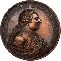 France, Médaille, Louis XVI, La Bienfaisance Judiciaire, Paris, 1787, Cuivre - Autres & Non Classés