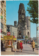 Berlin: VW 1200 KÄFER/COX, OPEL REKORD A, VW T1-BUS - U-Bahnhof Ku'damm - (Deutschland) - Passenger Cars