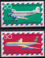 Alemania   1969, Mi. 576-77 ** - Unused Stamps