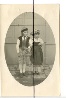 CARTE PHOTO. CPA . 2 Enfants Déguisés , Tenue D'époque , UN GARCON ET UNE FILLE - Altri & Non Classificati