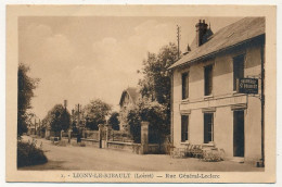 CPSM - LIGNY-LE-RIBAULT (Loiret) - Rue Général Leclerc (Auberge St Hubert) - Other & Unclassified