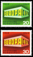 Alemania   1969, Mi. 583-84 ** - Neufs