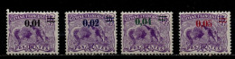 Guyane YT 91-94 Neuf Sans Charnière XX MNH - Ongebruikt