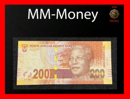 SOUTH AFRICA  200 Rand  2013  P. 142  "with Omron Rings"    "sig. Kganyago"     UNC - Zuid-Afrika