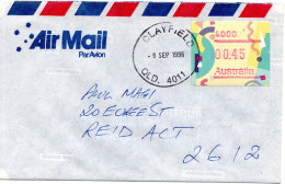 79585 - Australien - 1996 - 45c ATM EF A Bf CLAYFIELD -> Reid - Machine Labels [ATM]