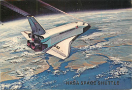 NASA Space Shuttle Entering Earth's Atmosphere - Spazio