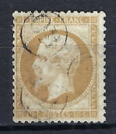 FRANCE Ca.1862:  Le 21 Obl. "OR Dans Un Cercle" - 1862 Napoleon III