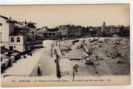 Dinard La Plage Et La Nouvelle Digue - Dinard