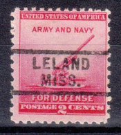 USA Precancel Vorausentwertungen Preo Locals Mississippi, Leland 729 - Precancels