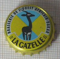 PAT14950 BIERE LA GAZELLE SENEGAL BRASSERIE DE L'OUEST AFRICAIN DAKAR - Beer