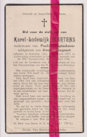 Devotie Doodsprentje Overlijden - Karel Martens Wedn Duytschaver, Echtg Reygaert - Kaprijke 1873 - Lembeke 1942 - Décès
