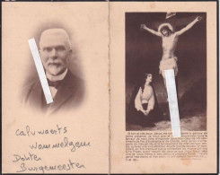Charles Caluwaerts :  Korbeek-Lo  1859 - Wommelgem 1927   (  Burgemeester - Dokter  ) - Images Religieuses
