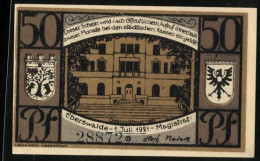 Notgeld Eberswalde 1921, Gesundbrunnen, Eberswalder Spritzkuchen  - [11] Emissions Locales