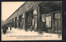 AK Paris, Exposition Des Arts Décoratifs 1925, Galerie Des Boutiques  - Ausstellungen