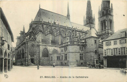 03 - MOULIN -  ABSIDE DE LA CATHEDRALE - Moulins