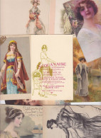 Lot 2819 De 10 CPA Femme Woman Glamour Déstockage Pour Revendeurs Ou Collectionneurs Publicité Viennoise - 5 - 99 Cartoline
