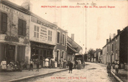 N°4217 W -cpa Montigny Sur Aube -rue Des Prés- - Andere & Zonder Classificatie