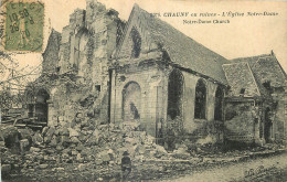 02 - CHAUNY - EN RUINES - Chauny