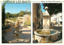 04 - GREOUX LES BAINS - MULTIVUES - Gréoux-les-Bains