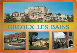 04 - GREOUX LES BAINS - MULTIVUES - Gréoux-les-Bains