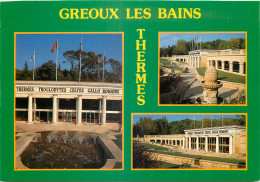 04 - GREOUX LES BAINS - MULTIVUES - Gréoux-les-Bains