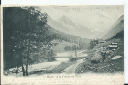 SUISSE - Le BESSO Et La Pointe De ZINAL - Autres & Non Classés