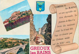 04 - GREOUX LES  BAINS - Gréoux-les-Bains