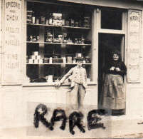 PHOTO ANCIENNE,14,CALVADOS,CAEN,RUE ECUYERE,RARE,COMMERCANTE - Places