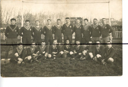 CARTE PHOTO. CPA .Championnat Réunion Rugby 15 Décembre 1928. 35e Régiment D'aviation 25e Régiment Tirailleurs - Fotografie