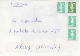 FRANCIA CC SAULLAGOUSE BALCON DE CERDAGNE MONTAÑA SOL - Lettres & Documents