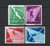 Romania 1957 Sports Y.T. 1511/1514 (0) - Used Stamps