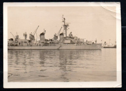PHOTO Prise En 1953 à Alger - CUIRASSÉ - Schiffe
