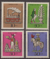 Alemania   1969, Mi. 604/07 ** - Unused Stamps