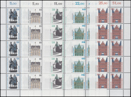 1934-1938 SWK 100, 110, 220, 440 Und 510 Pfennig - 10er-Bogen-Satz ** Postfrisch - 1991-2000