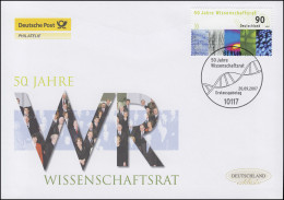 2622 Jubiläum 50 Jahre Wirtschaftsrat, Schmuck-FDC Deutschland Exklusiv - Storia Postale