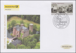 2602 Schloss Moyland, Schmuck-FDC Deutschland Exklusiv - Lettres & Documents