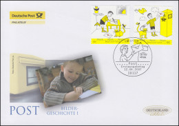 2596-2597 Post - Absender Und Briefkasten, Schmuck-FDC Deutschland Exklusiv - Storia Postale