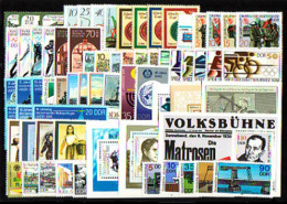 3140-3220 DDR-Jahrgang 1988 Komplett, Postfrisch ** / MNH - Jaarlijkse Verzamelingen