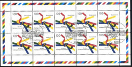1917 Städtepartnerschaften - 10er-Bogen ESSt - 1991-2000
