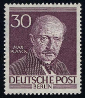 99 Max Planck 30 Pf ** Postfrisch - Unused Stamps