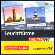 58bI MH Leuchttürme Greifswald / Brunsbüttel - Gestempelt WEIDEN 7.7.2005 - 2001-2010