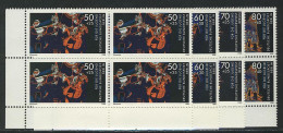 807-810 Jugend Musiziert 1988, E-Vbl U.l. Satz ** - Unused Stamps