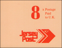 Jersey Markenheftchen 4, Freimarken 1,84 Pfund 1993, ** - Jersey