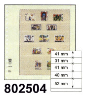 LINDNER-T-Blanko-Blätter Nr. 802 504 - 10er-Packung - Vierges